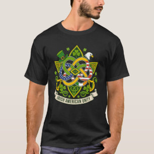 Iers-Amerikaanse Eenheid T-shirt
