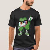 Iers-Amerikaanse Shamrock St Patrick's Day Kinder  T-shirt (Voorkant)