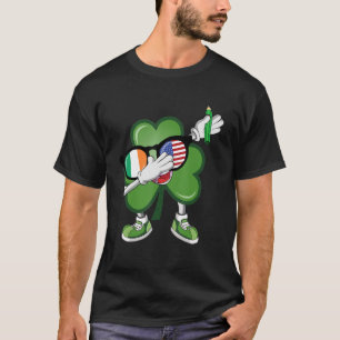 Iers-Amerikaanse Shamrock St Patrick's Day Kinder  T-shirt