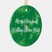 Iers-Amerikaanse tweetalige decoratie, Gaelic Keramisch Ornament (Rechts)