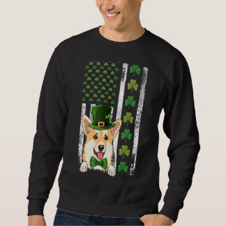 Iers - Amerikaanse vlag Ierland  Corgi St Patri Trui