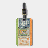 Iers Bagagelabel Stamp (Voorkant verticaal)