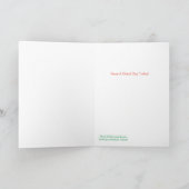 Iers beeld voor opgevouwen wenskaart kaart (Binnen)