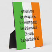 Iers Bessing Gebed Fotoplaat (Zijkant)