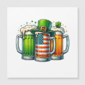 Iers Bier Ierland St. Patrick's Dag Drankfeest (Voorkant)