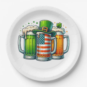 Iers Bier Ierland St. Patrick's Dag Drankfeest Papieren Bordje