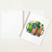 Iers Bier Ierland St. Patrick's Dag Drankfeest Planner (Display)