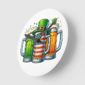 Iers Bier Ierland St. Patrick's Dag Drankfeest Ronde Klok (Hoek)
