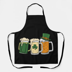 Iers Bier Ierland Vlag St. Patrick's Dag Klaver Schort