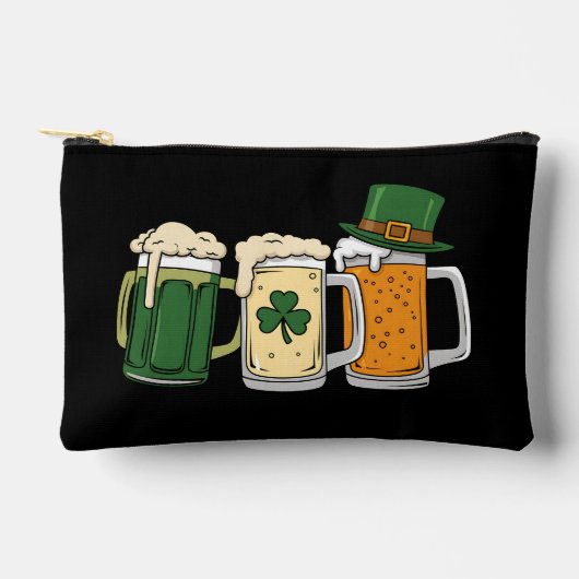 Iers Bier Ierland Vlag St. Patrick's Dag Shamrock Etui (Voorkant)