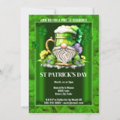 Iers bier kabouter Ierland shamrock chic Kaart (Voorkant)