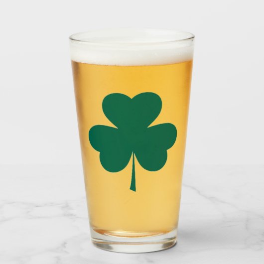 Iers Bierglas Glas (Voorkant gevuld)