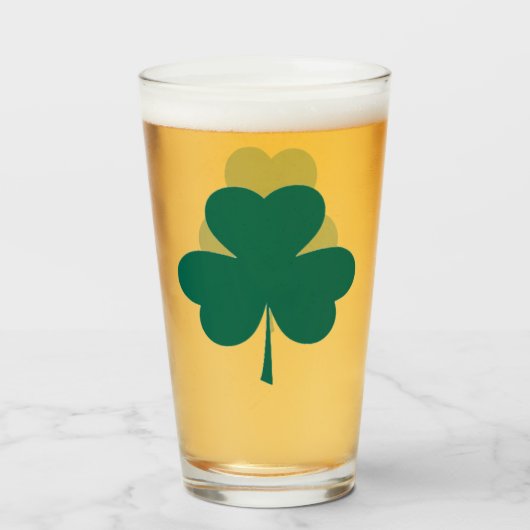 Iers Bierglas Glas (Voorkant gevuld)