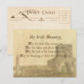 Iers Blessing Briefkaart (Voorkant / Achterkant)