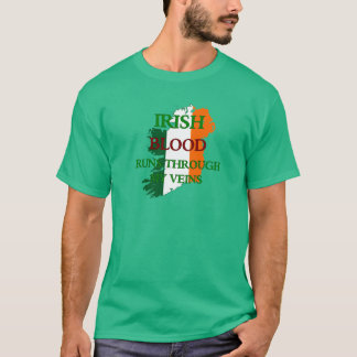 Iers bloed loopt door mijn vinnen T-Shirt
