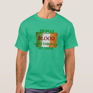 Iers bloed loopt door mijn vinnen T-Shirt
