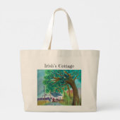 Iers Boerderij Grote Tote Bag (Achterkant)