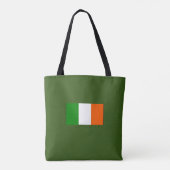 Iers, Boodschappentas, Ierland Tote Bag (Achterkant)