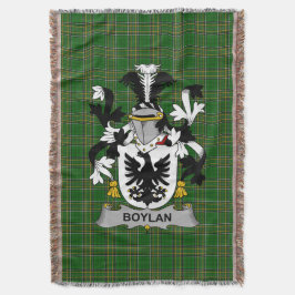 Iers Boylan of O_Boylan Wapen Familie Crest Deken