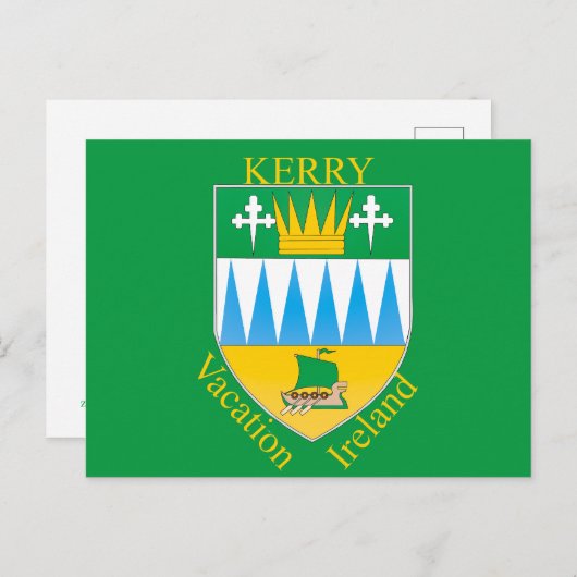 Iers Briefkaart (Voorkant / Achterkant)