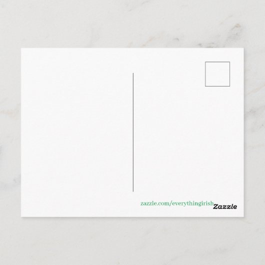 Iers Briefkaart (Achterkant)