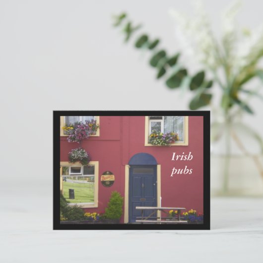 Iers briefkaart (Staand voorkant)