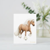 Iers Briefkaart van Cob Horse (Staand voorkant)