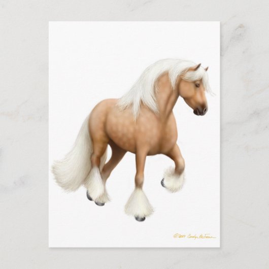 Iers Briefkaart van Cob Horse (Voorkant)