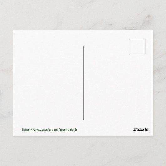 Iers Briefkaart - Verticaal (Achterkant)