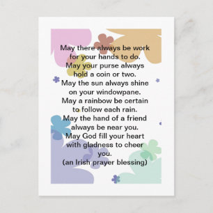 Iers Briefkaart voor gebeden