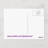 Iers briefkaart voor zegen (Achterkant)