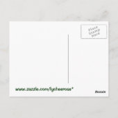 Iers briefkaart voor zegen (Achterkant)