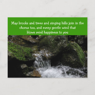 Iers briefkaart voor zegen