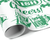 Iers cadeaupakpapier in Ierland Cadeaupapier (Rol Hoek)