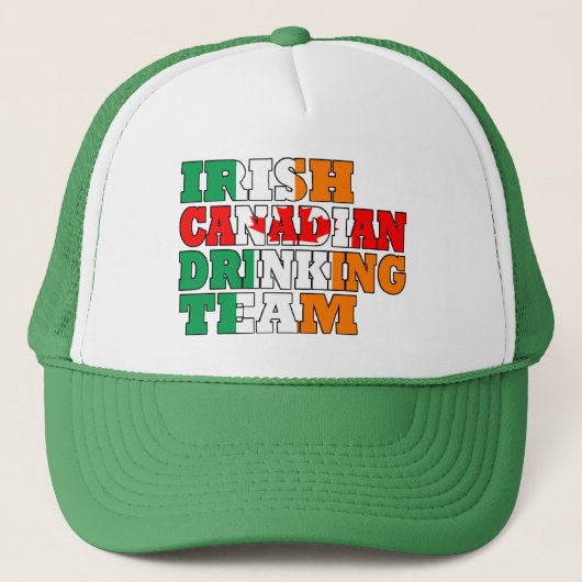 Iers Canadees drink team Trucker Pet (Voorkant)