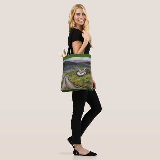 Iers, Canvas tas, Ierland Tote Bag (Op model)