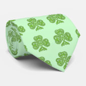 Iers Celtic Shamrock Stropdas (Opgerold)