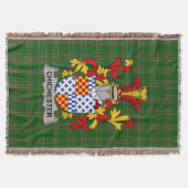 Iers Chichester Wapen Familie Crest Irelan Deken (Voorkant)