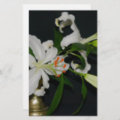 Iers Collectie voor ontwerp-messing en ventilator Briefpapier (Voorkant / Achterkant)