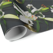 Iers Collectie voor ontwerp-messing en ventilator Cadeaupapier (Rol Hoek)