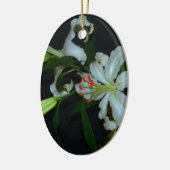 Iers Collectie voor ontwerp-messing en ventilator Keramisch Ornament (Links)