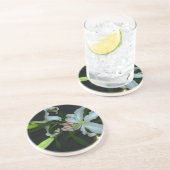 Iers Collectie voor ontwerp-messing en ventilator Zandsteen Onderzetter (Zijkant)