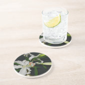 Iers Collectie voor ontwerp-messing en ventilator Zandsteen Onderzetter (Zijkant)