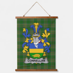 Iers Connellan of O_Connellan Wapen Familie Hangend Wandkleed