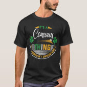 Iers - Conway-ding dat je niet zou begrijpen T-shirt (Voorkant)