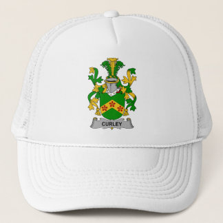 Iers Curley of McTurley Wapen Familiewapen Trucker Pet