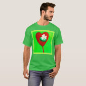 Iers Cute Painting Design Bestel nu T-shirt (Voorkant volledig)