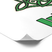 Iers danshart poster (Hoek)