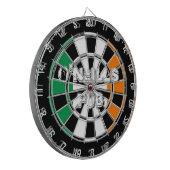 Iers dartboard ontwerp voor pub- of man-grot dartbord (Voorkant Links)