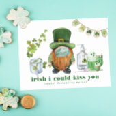 Iers dat ik je kon kussen | St. Patrick's Quaranti Briefkaart